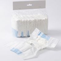 pawhut panales para perras 48 unidades talla m con banda elastica ajustable 48x35x1 cm blanco