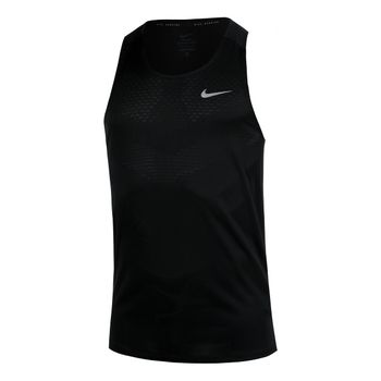 Nike Stride Camiseta de running Hombres - negro