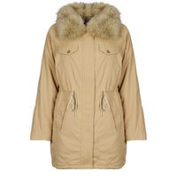 guess parka lucie parka faux fur para mujer