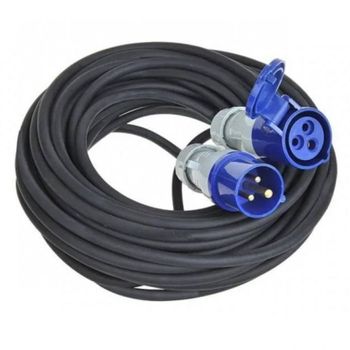 ProPlus Cable Extensión de Alimentación CEE 40m Negro/Azul
