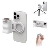 telesin soporte de mano magnetico para camara de telefonoayuda para dispararmango de control remoto para iphone 16 16