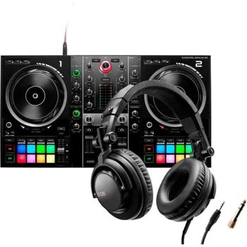 Controlador DJ Hercules DJ Control Inpulse 500 2 Decks + Auriculares HDP DJ45