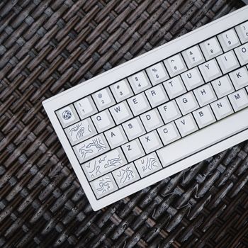 Tapa de teclado mecánico JCM PBT, sublimación térmica, perfil Cherry, Derkr Canyon, 142 teclas, 2.25U, 2.75U, 2.75U, K61