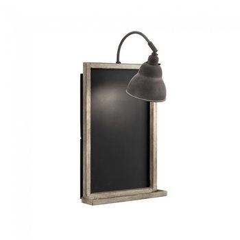 Aplique de pared con pizarra chalkboard