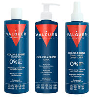 valquer pack potenciador color y brillo cabello tenido