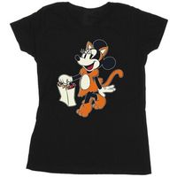 disney camiseta cat trick or treat para mujer