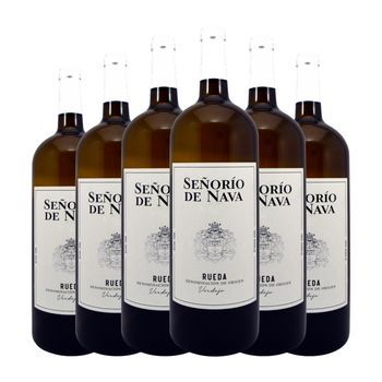 Señorío De Nava Vino Blanco Rueda Botella Magnum 1,5 L 13% Vol. (pack De 6 Unidades)