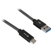cable usb sharkoon usb-a a usb-c 32 gen 2 1 metro