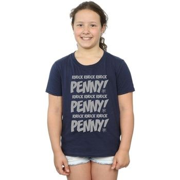 The Big Bang Theory Camiseta Knock Knock para niña