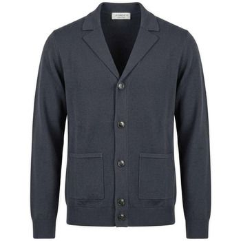 Jeordie's Chaqueta de punto 60565 GIACCA-400 BLEU para hombre
