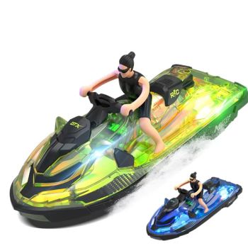LMRC LM13-D RTR 2.4G 4CH Barco RC Lancha a Motor Control Remoto Barco de Carreras a Prueba de Agua Barco de Juguetes Mod