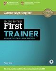 first trainer six practice tests with answers 2nd ed download audio