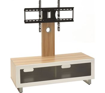 TTAP TVS1002 TV Stand with Bracket - Light Oak