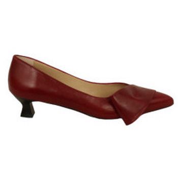Lolas Zapatos de tacón salon piel con tacon 4 cm con lazo fabricado en españa para mujer
