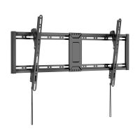 soporte de pared aisens wt100t-367 para tv 43-100 inclinable vesa 800x400mm 75kg acero negro
