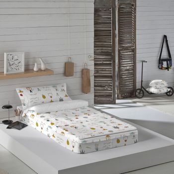 Saco Nordico Sin Relleno 100% Algodón Jugar Rev Cama 90 (90x190/200 Cm)