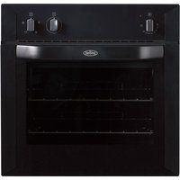 belling bi60f electric oven - black black