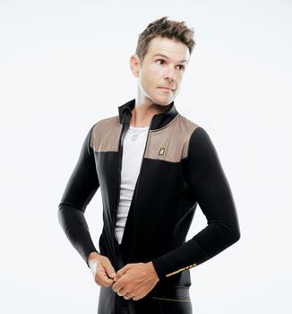 Chaqueta ciclista con luz de seguridad ANTARES 25 (HOMBRE) XXL