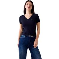 guess camiseta new ss vn mini logo w6yi13 k3853 para mujer