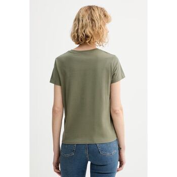 Levis Tops y Camisetas 39185 0404 - THE PERFECT TEE-DEEP LICHEN GREEN para mujer