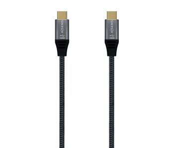 Cable usb-c aisens a107-0671 gris 1 m