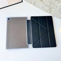 funda protectora acrilica resistente a impactos para samsung galaxy tab s7 s8 s11 s6lite carcasa rigida con tapa trasera plegable en y para tablets