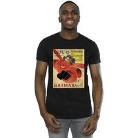disney camiseta big hero 6 para hombre