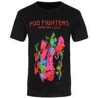 foo fighters camiseta wasting light para hombre