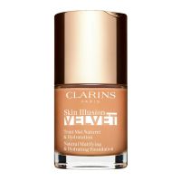 clarins bases maquillaje skin illusion velvet maquillaje serum acabado mate