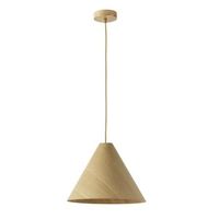lampara de techo de madera
