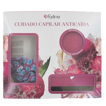 Farline Pack Champu de Cebolla + Mascarilla Capilar + Coletero