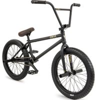 fly omega fc bmx bike flat black  rhd