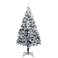 arbol de navidad  decoraciones de navidad artificial verde con nieve 180 cm