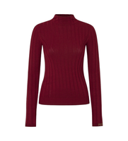pepe jeans para mujer pl702224 jersey izabel tortuga rojo s casual granate algodon