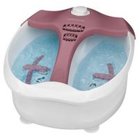 masajeador pies hidromasaje intensivo burbujas calor uso con  sin agua rodillos masaje blancorosa 80 w proficare fm 3027