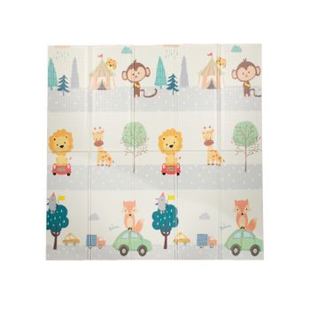 Alfombra de juego plegable Bambino multicolor 180x200 cm
