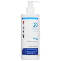 ultrasun sports formula transparent sun protection spf20 400ml