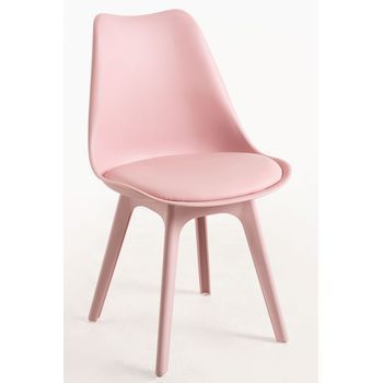 Pack 2 Sillas Synk Suprym De Polipropileno 82*48*43 Cm - Rosa