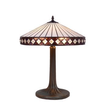 Sobremesa Tiffany Base Árbol Serie Ilumina D-45cm