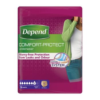 Depend Underwear Female Large Pants