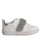 de michael kors sneakers emmett strap lace up 43s3emfs3l para mujer blanco