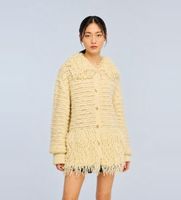 semicouture para mujer y6wh03 chaqueta vickie beige s casual lana