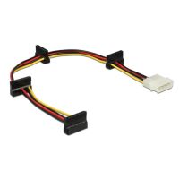 cable de alimentacion delock molex 4p a 4x sata 15p 04 m