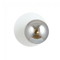 aplique de pared zero blanco grafito