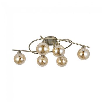 Plafón de techo varanasi (6 luces)