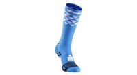 calcetines compressport recovery ironman dazzle azul