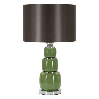 Lámpara De Mesa De Cristal Cm Ø33x57