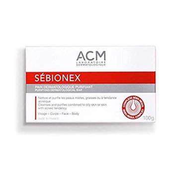 Laboratoire acm, sebionex, purifying, cleansing bar, for face, 100 g