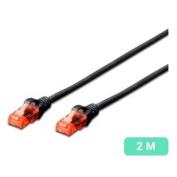 cable de red ewent im1014 cat6 uutp 2m negro