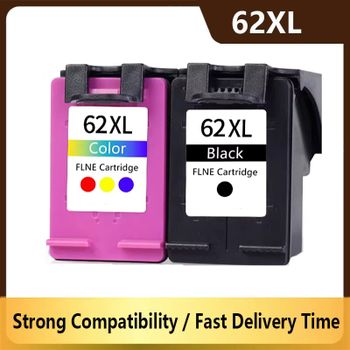 Cartucho de tinta 62XL Compatible con HP 62 XL para impresora HP62 Envy 5540 5640 7640 5646 5541 5740 5742 5745 200 250